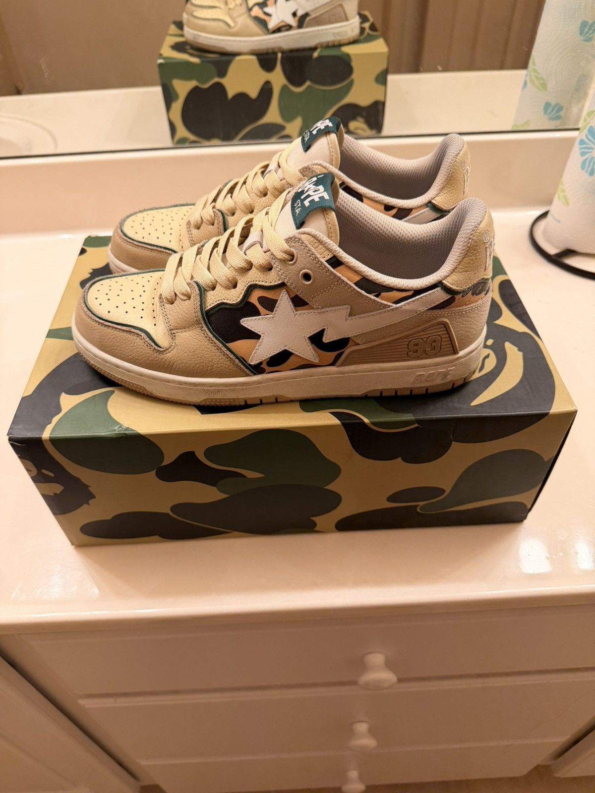 Bape A Bathing Ape Sk8 Sta Size US 8 / EU 41 - 1 Thumbnail