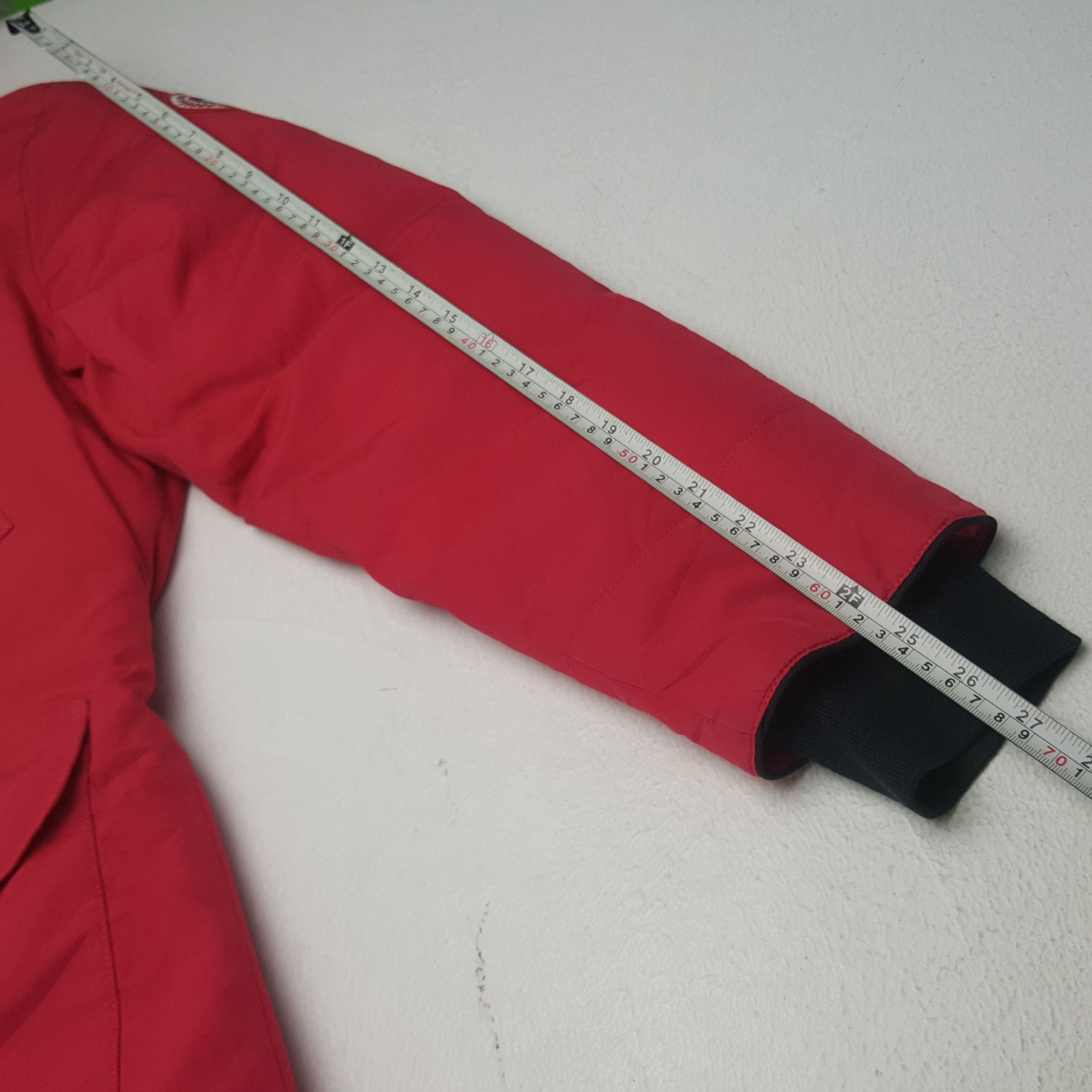 Designer × Vintage Vintage Canada Goose Puffer Jacket With Hoodie Size S / US 4 / IT 40 - 8 Thumbnail