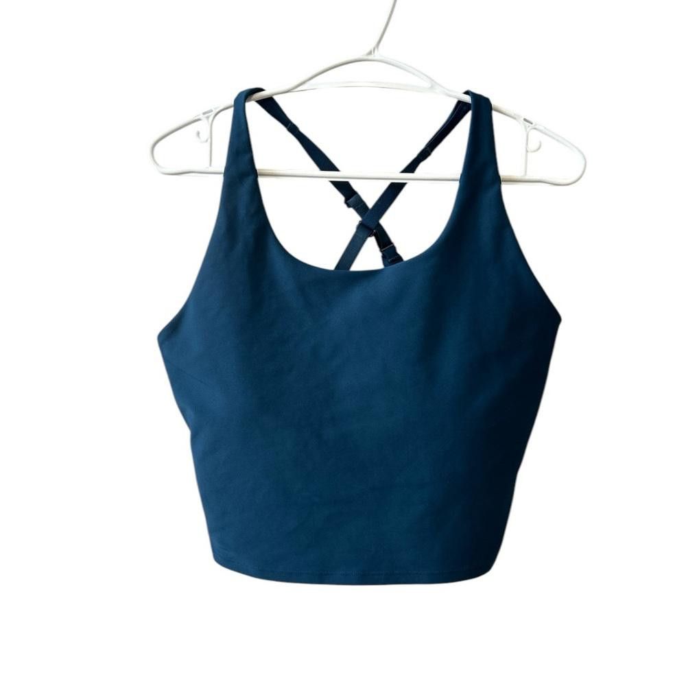 Old Navy Old Navy Light Support PowerSoft Longline Sports Bra Size XL / US 12-14 / IT 48-50 - 2 Thumbnail