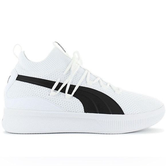 Puma Puma Clyde Court GW Jr Running Shoes Sneakers White Size 6.5 Size US 6.5 / IT 36.5 - 3 Thumbnail