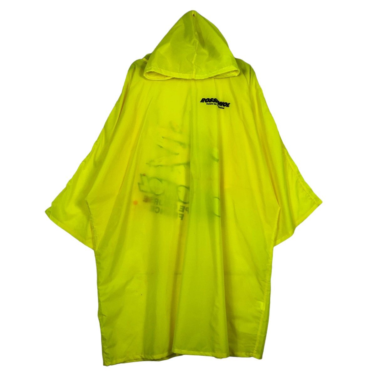 Japanese Brand 🔥Raining Coat Jacket Oversized Rossignol Big Logo Size US M / EU 48-50 / 2 - 5 Thumbnail