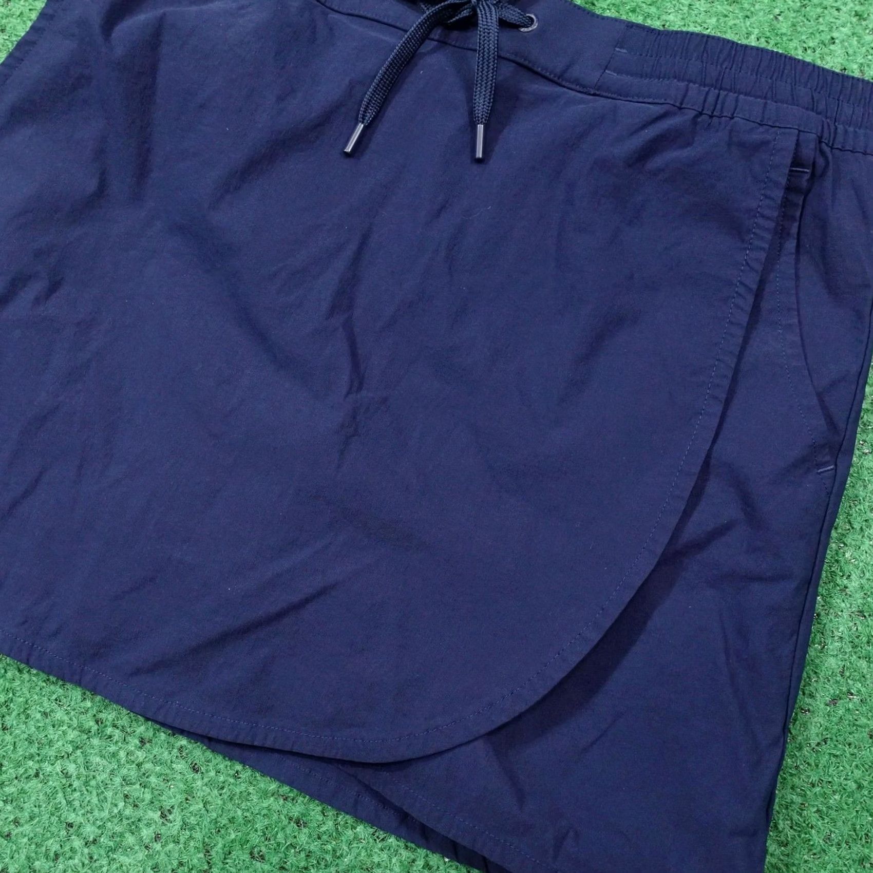 Eddie Bauer Eddie Bauer Skirt Womens Medium Blue Drawstring Athletic Elastic Wrap Pocket Size 32" / US 10 / IT 46 - 3 Thumbnail