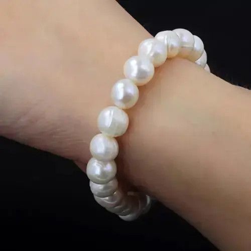 Japanese Brand × Jewelry × Vintage Real Fresh Water Pearl Bracelet Size ONE SIZE - 2 Thumbnail