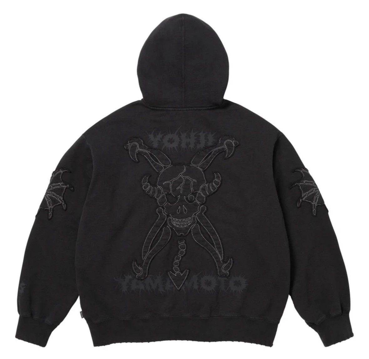Supreme × Yohji Yamamoto Supreme®/Y’s Zip Up Hooded Sweatshirt Size US S / EU 44-46 / 1 - 5 Thumbnail