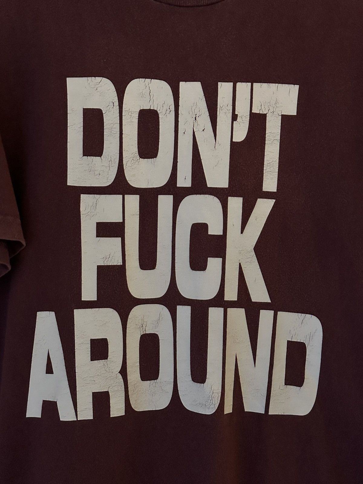 Supreme Supreme Don’t Fuck Around Tee Size US L / EU 52-54 / 3 - 4 Thumbnail