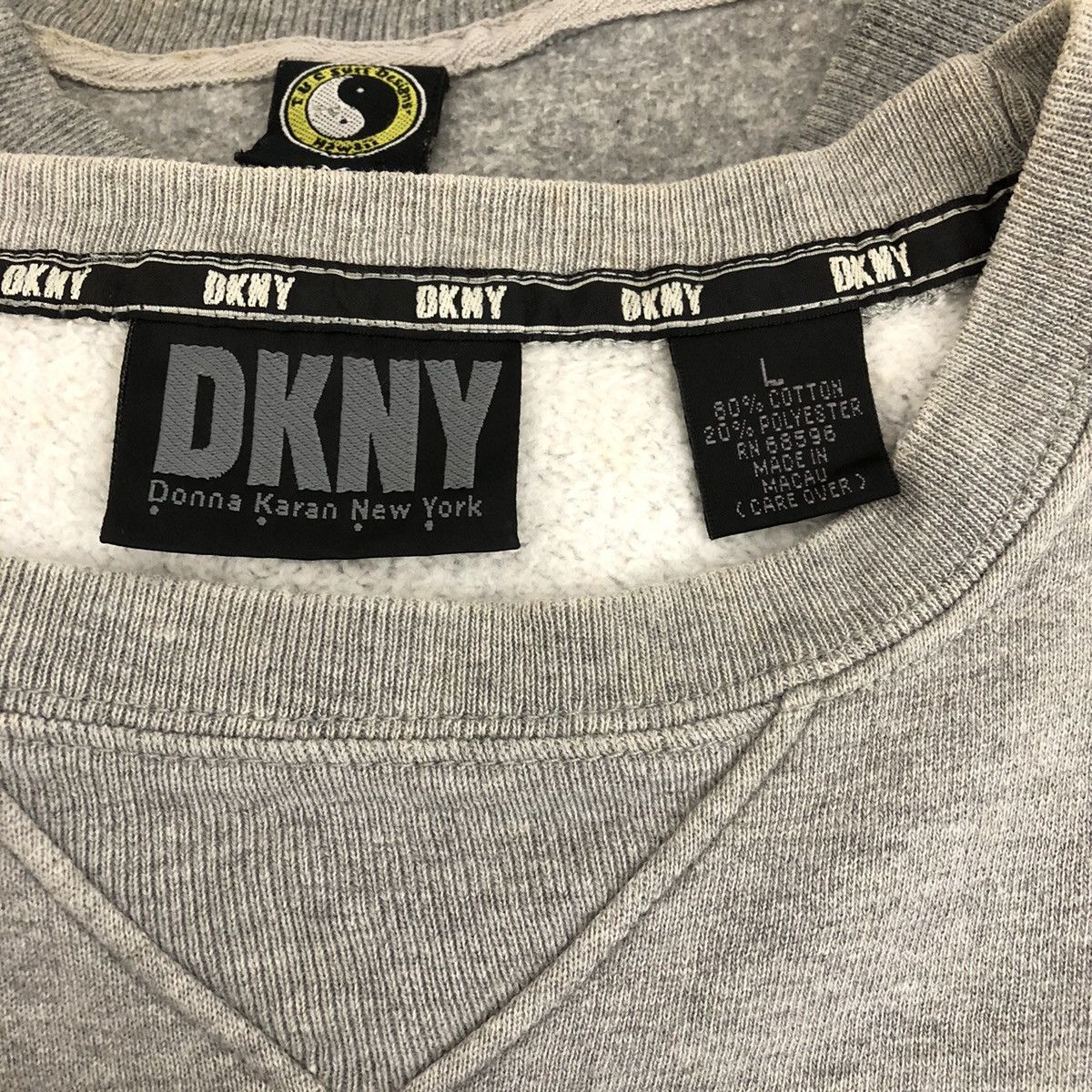 DKNY DKNY Athletic Embroidery Logo Sweatshirt Size US L / EU 52-54 / 3 - 7 Thumbnail