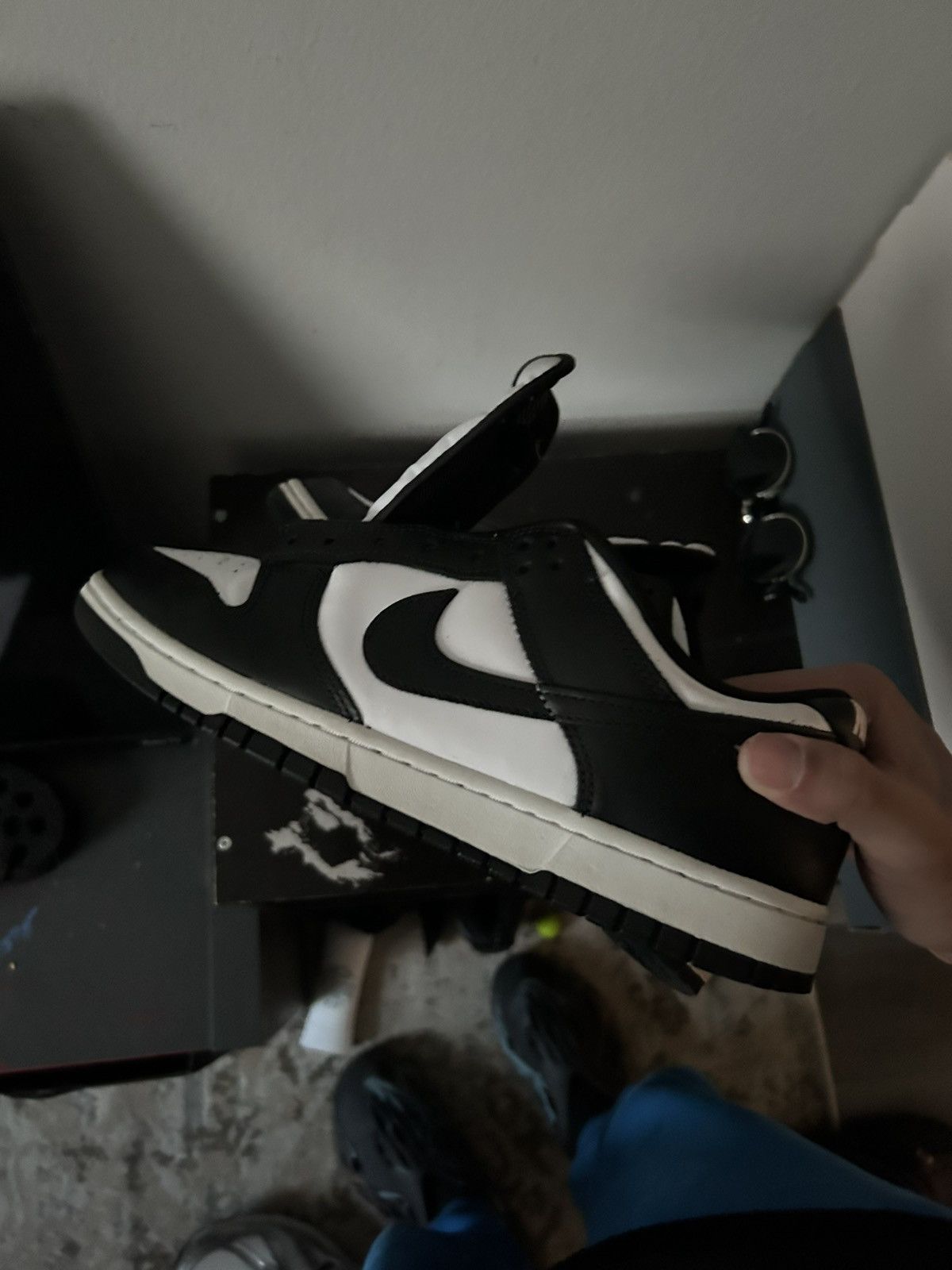 Nike Nike panda black and white lows Size US 11 / EU 44 - 2 Thumbnail