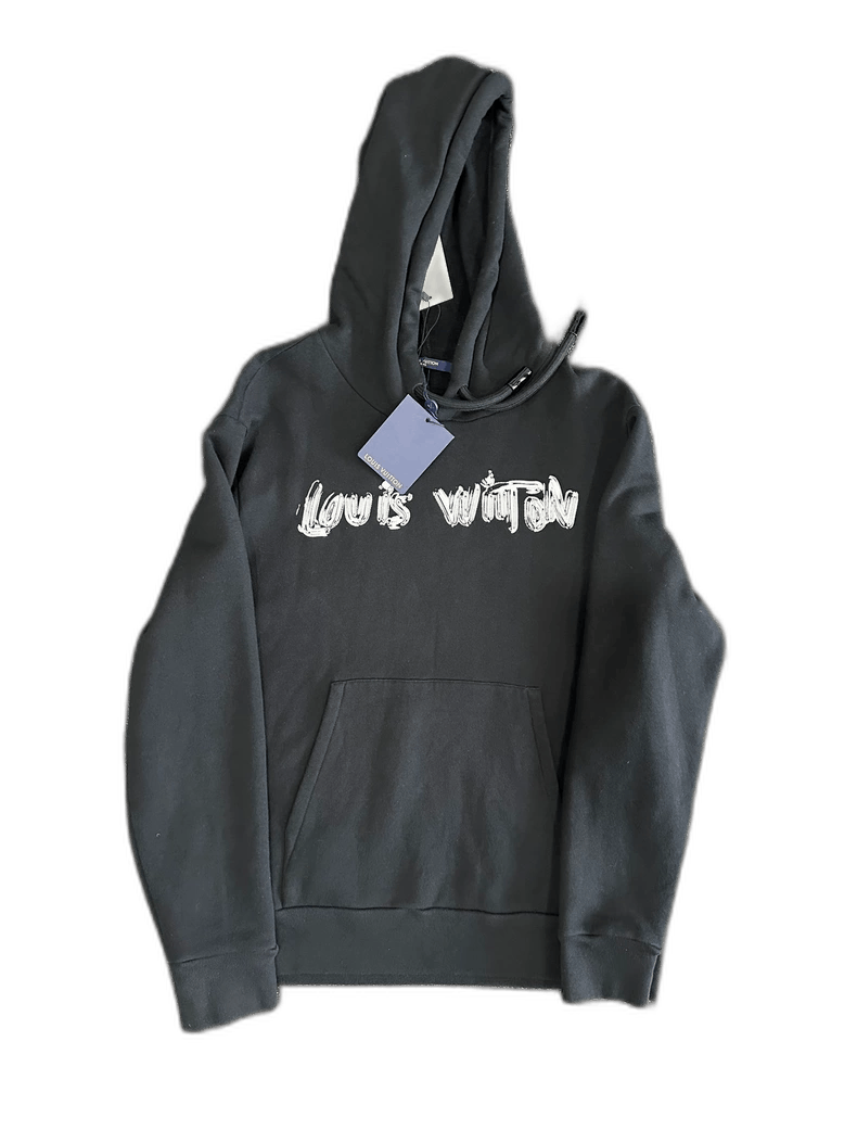 Louis Vuitton Louis Vuitton Graffiti Logo Hoodie-2505 Size US L / EU 52-54 / 3 - 1 Thumbnail