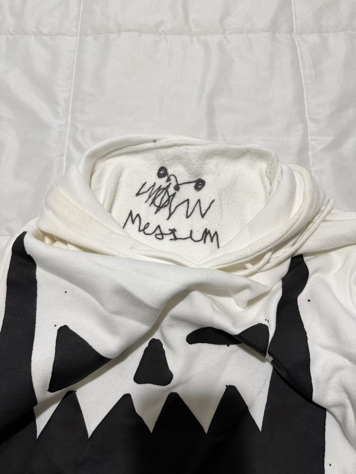 Asspizza Asspizza Pumpkin Face White Hoodie OG 2022 Size US M / EU 48-50 / 2 - 3 Thumbnail