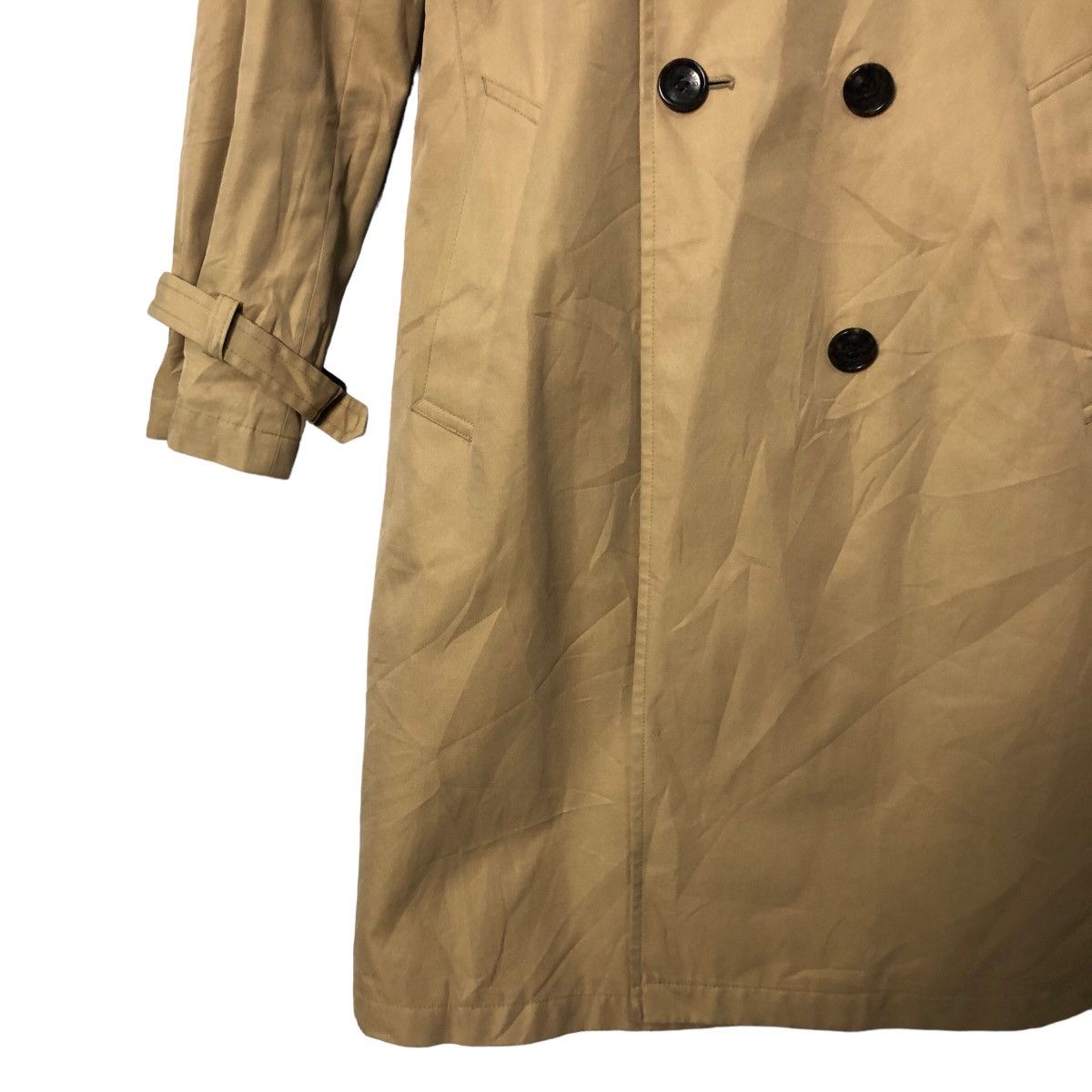 Beams Plus Vintage B Ming Life Store Beams Double Breasted Trench Coat Size S / US 4 / IT 40 - 3 Thumbnail