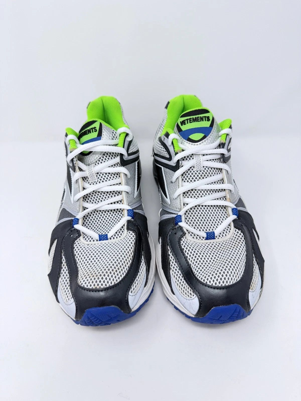 Reebok × Vetements Vetements Reebok Spike Runner 200 White Blue Yellow Size US 9 / EU 42 - 7 Thumbnail