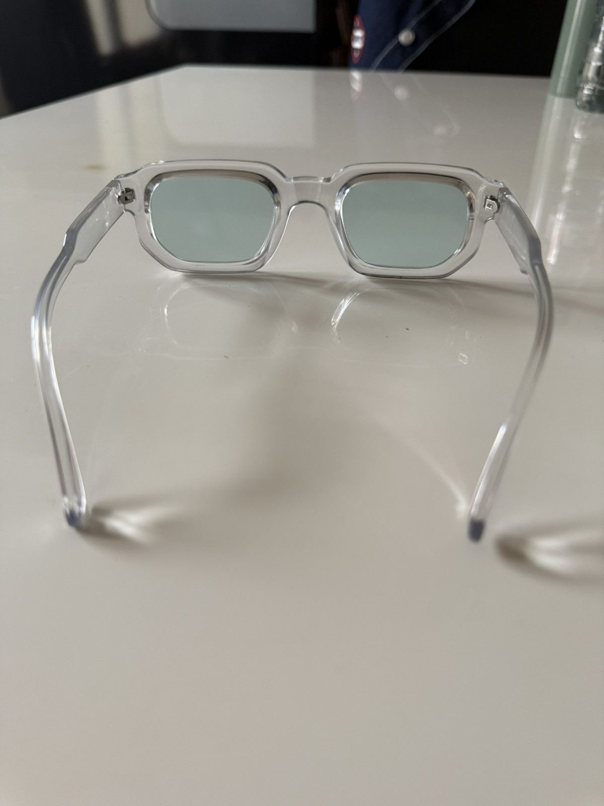 Zara Lunettes transparentes verres bleu Size ONE SIZE - 8 Thumbnail