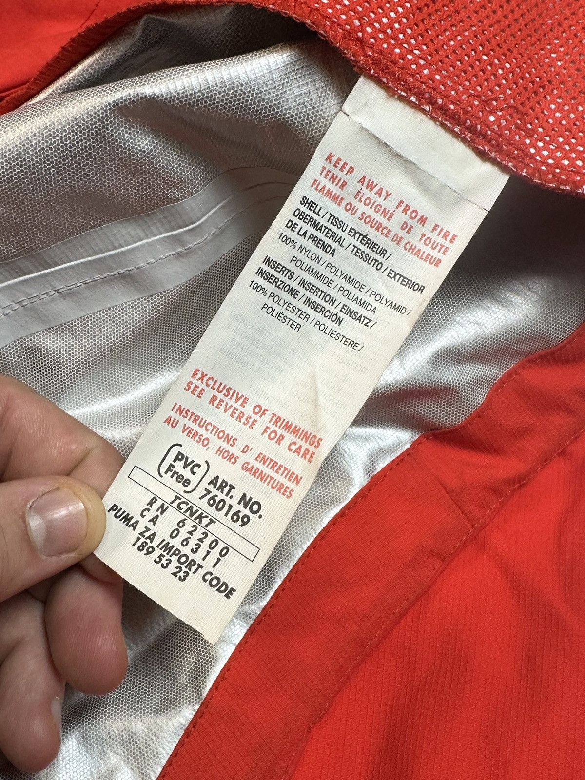 Ferrari × Puma Puma Ferrari Jacket Racing Vodafone Logo Streetwear XXL Size US XXL / EU 58 / 5 - 5 Thumbnail