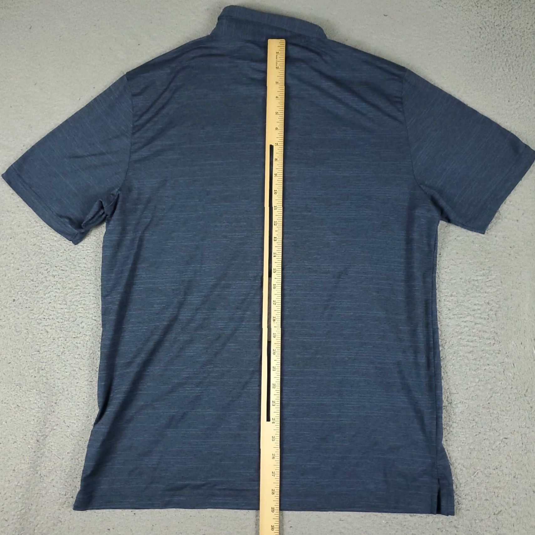 TravisMathew Travis Mathew Polo Shirt Mens Large Blue Golf Casual Short Sleeve Solid Activewear Size US L / EU 52-54 / 3 - 5 Thumbnail