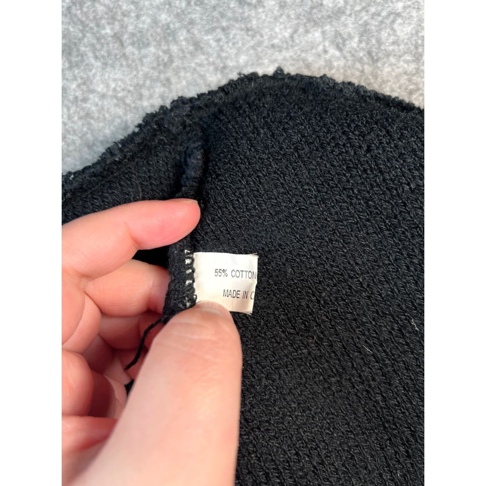 Vintage Washington Capitals Beanie Adult One Size Black Knit Cotton Blend 30 Seasons Size ONE SIZE - 7 Thumbnail