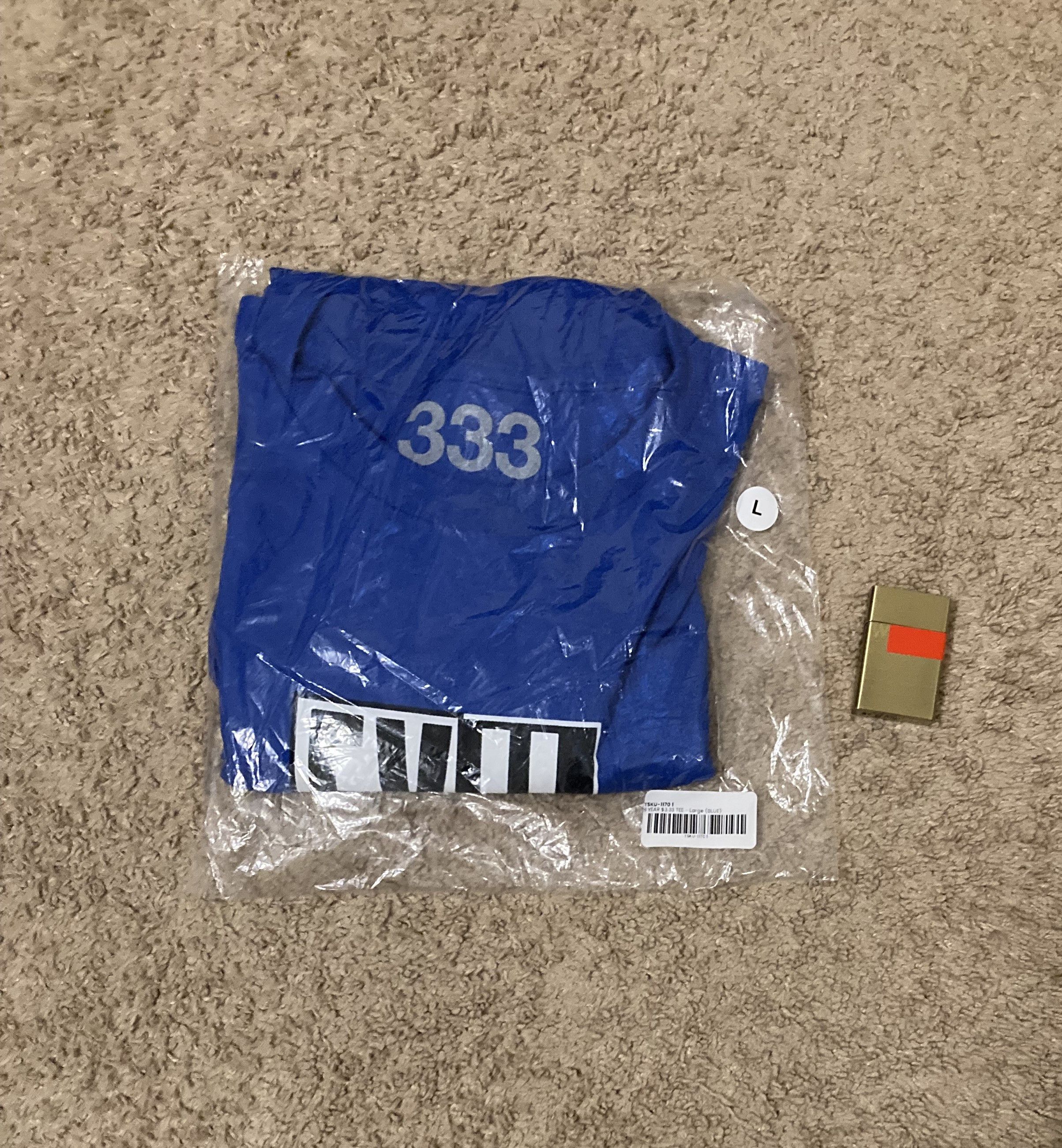 Half Evil Half Evil 333 6 Year Tee Blue Size US L / EU 52-54 / 3 - 1 Thumbnail