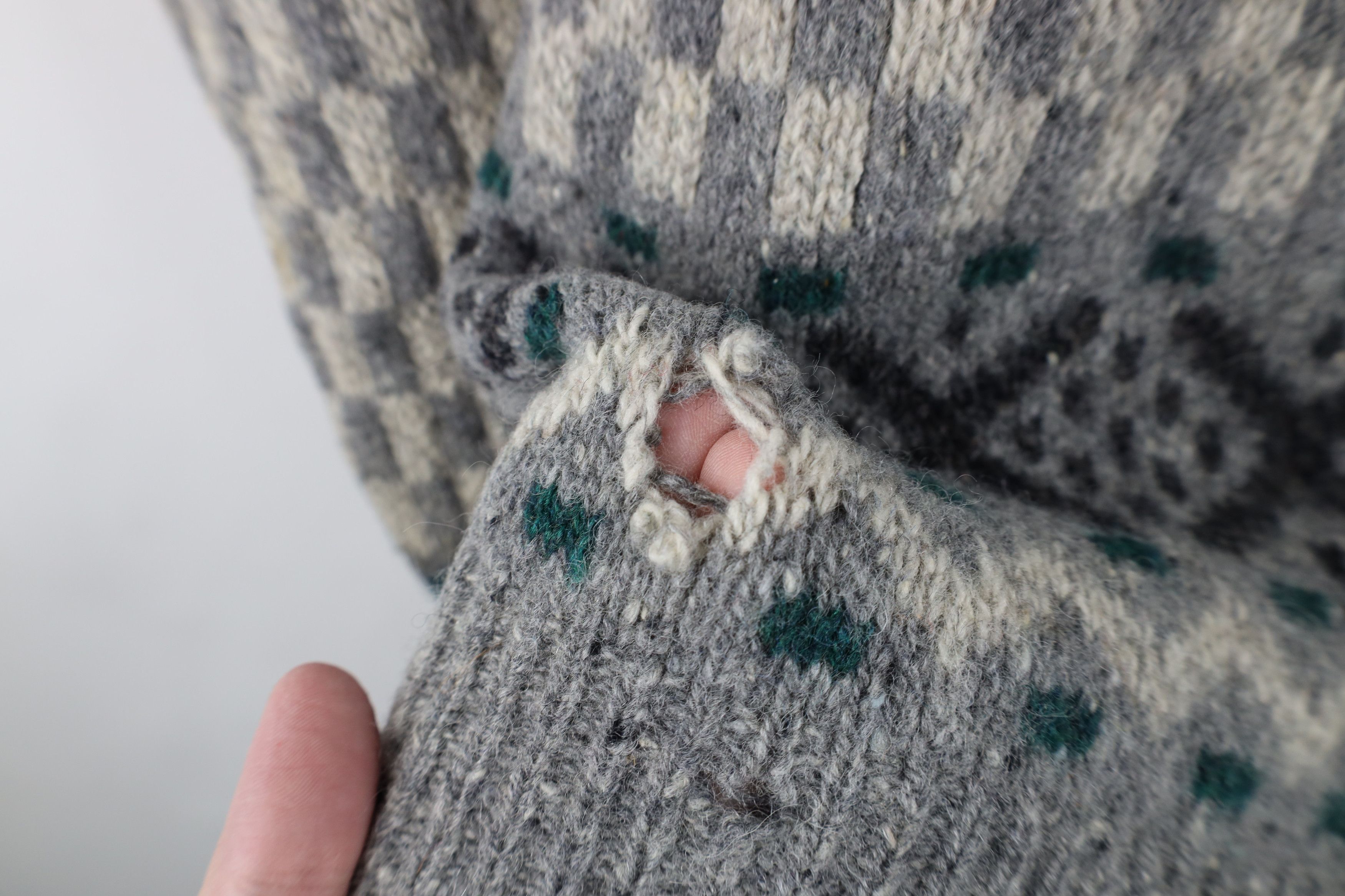 Vintage AS IS Vintage 90s Streetwear Wool Blend Knit Sweater USA Size US M / EU 48-50 / 2 - 5 Thumbnail