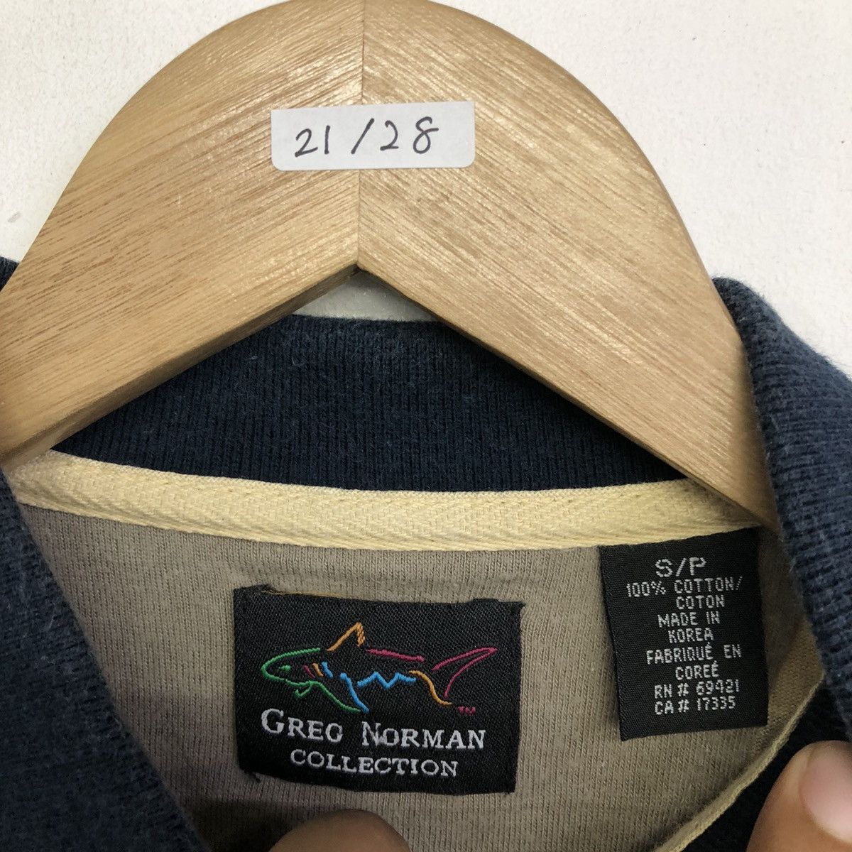 Greg Norman Vintage Greg Norman Collection Motive Pattern Polo Tee Size US S / EU 44-46 / 1 - 10 Thumbnail