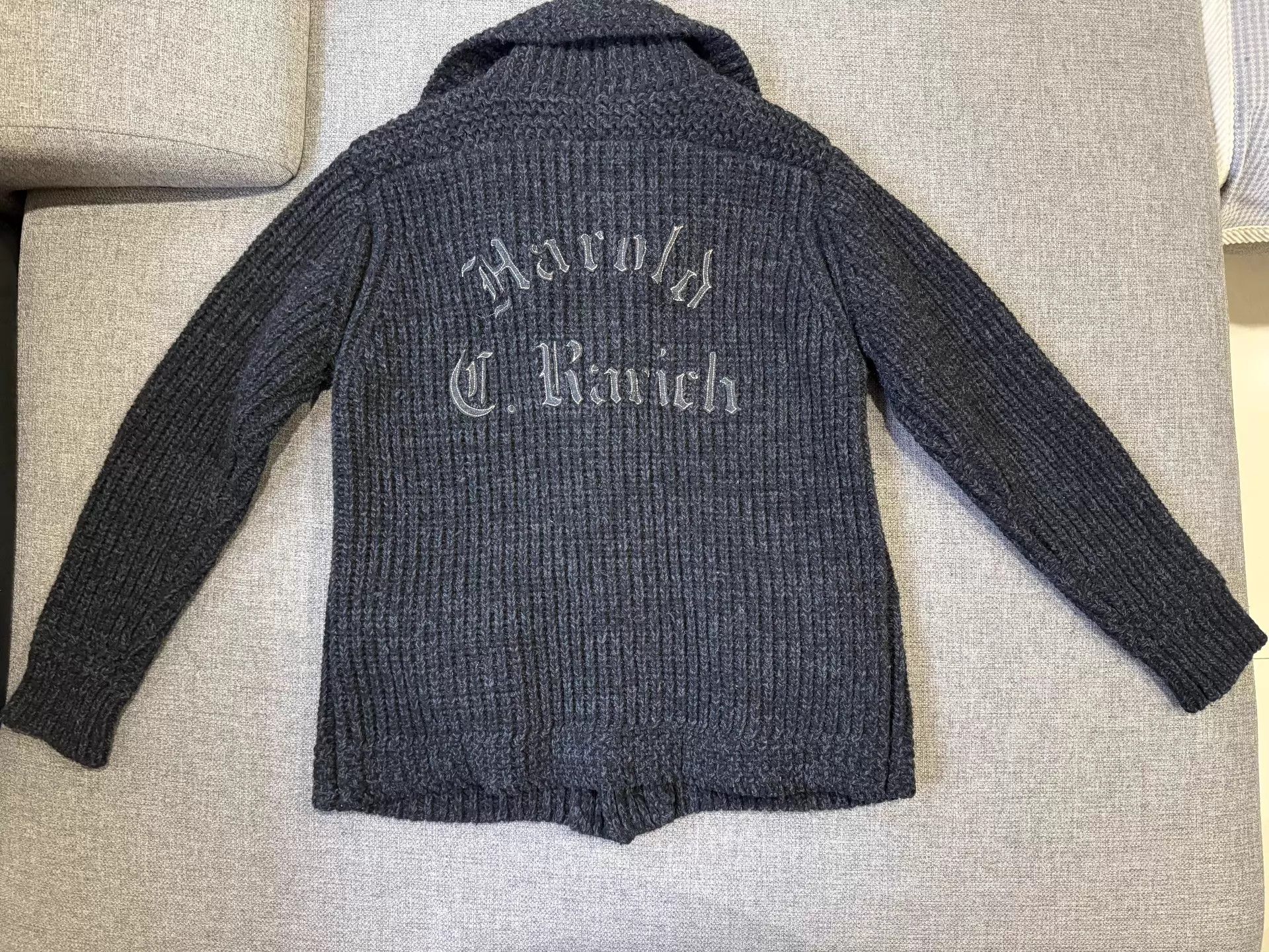 Old Joe old Joe Shawl Collar Wool Sweater 36 Thick Unisex Size US S / EU 44-46 / 1 - 2 Thumbnail