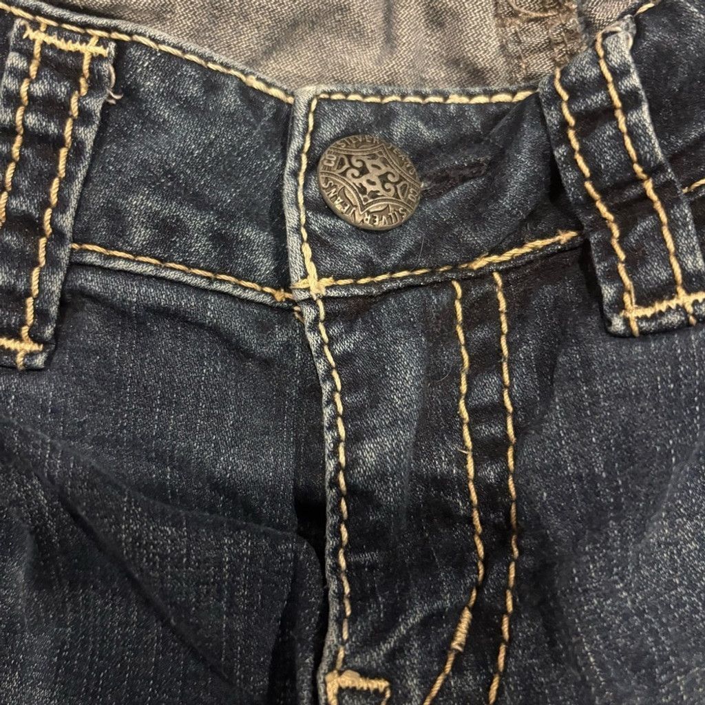 Silver Jeans Co. Silver Jeans Women's Slim Mid Boot Cut Jeans Size 30" / US 8 / IT 44 - 5 Thumbnail