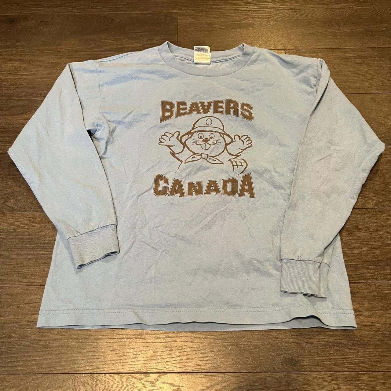 Designer Beavers Canada Long Sleeve T Shirt Size US S / EU 44-46 / 1 - 2 Thumbnail