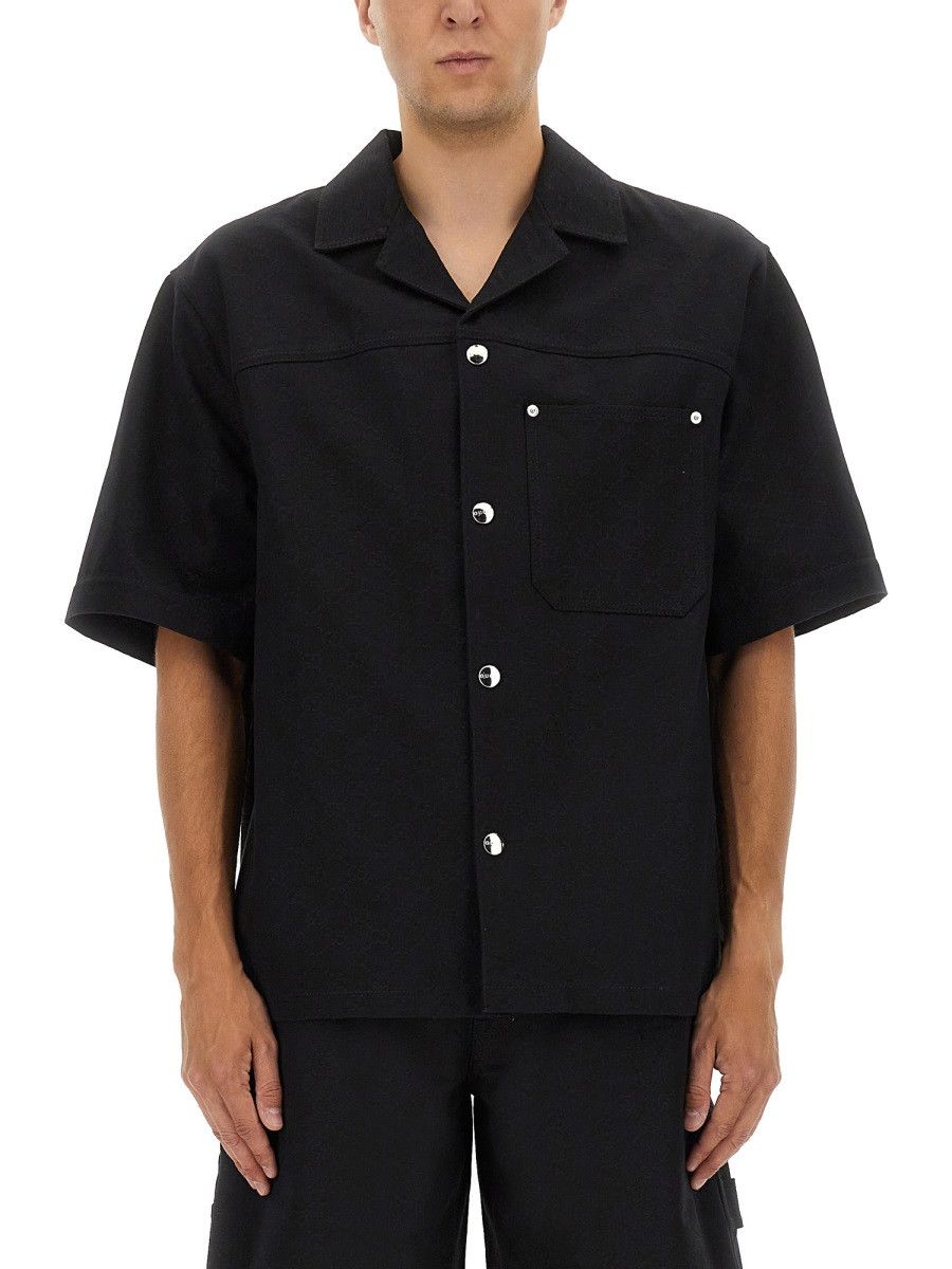Gucci GUCCI GG JACQUARD SHIRT - BLACK (IT 48) Size US M / EU 48-50 / 2 - 1 Thumbnail
