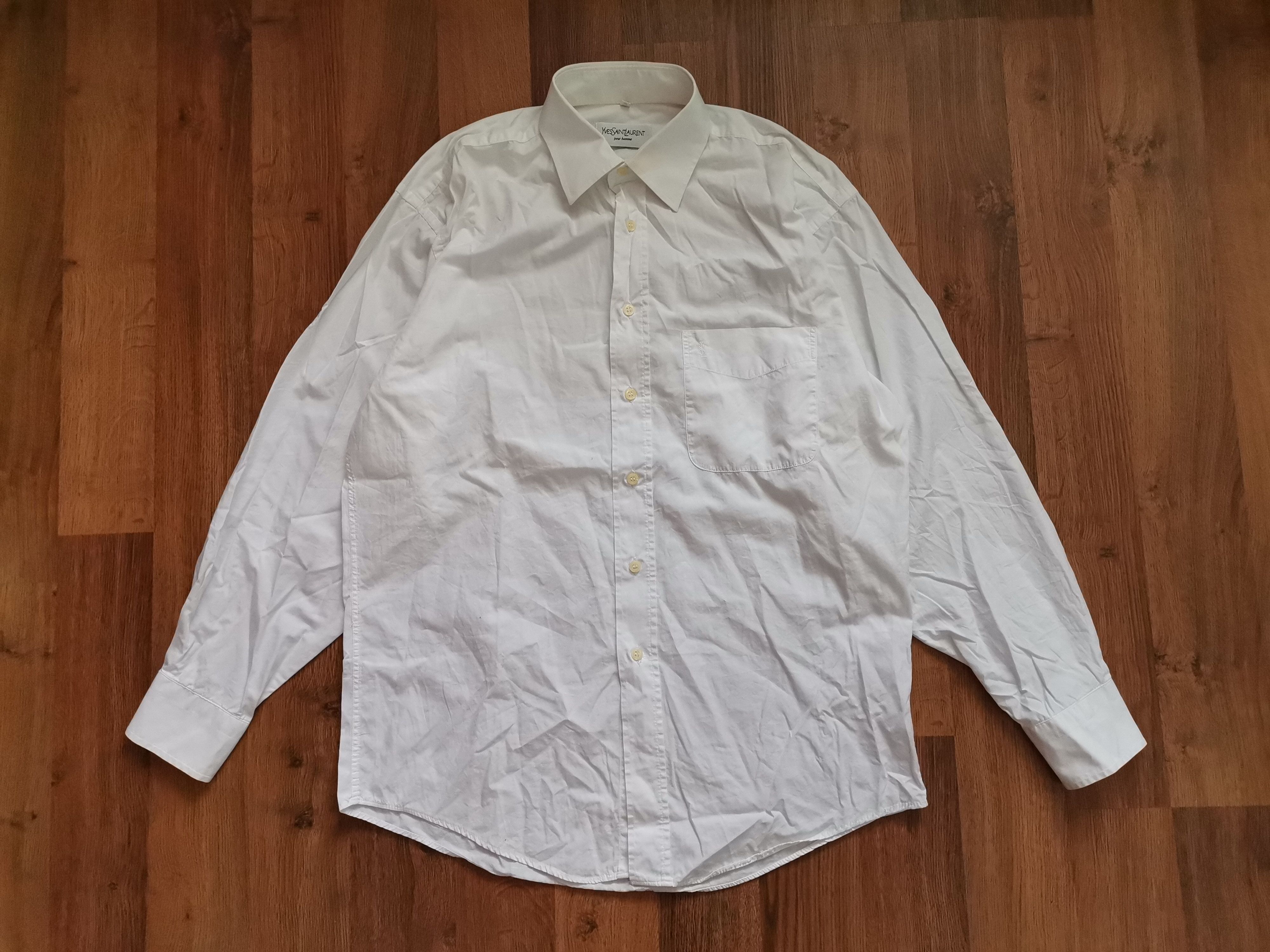 Vintage × Yves Saint Laurent Vintage Yves Saint Laurent Shirt Size US M / EU 48-50 / 2 - 1 Thumbnail