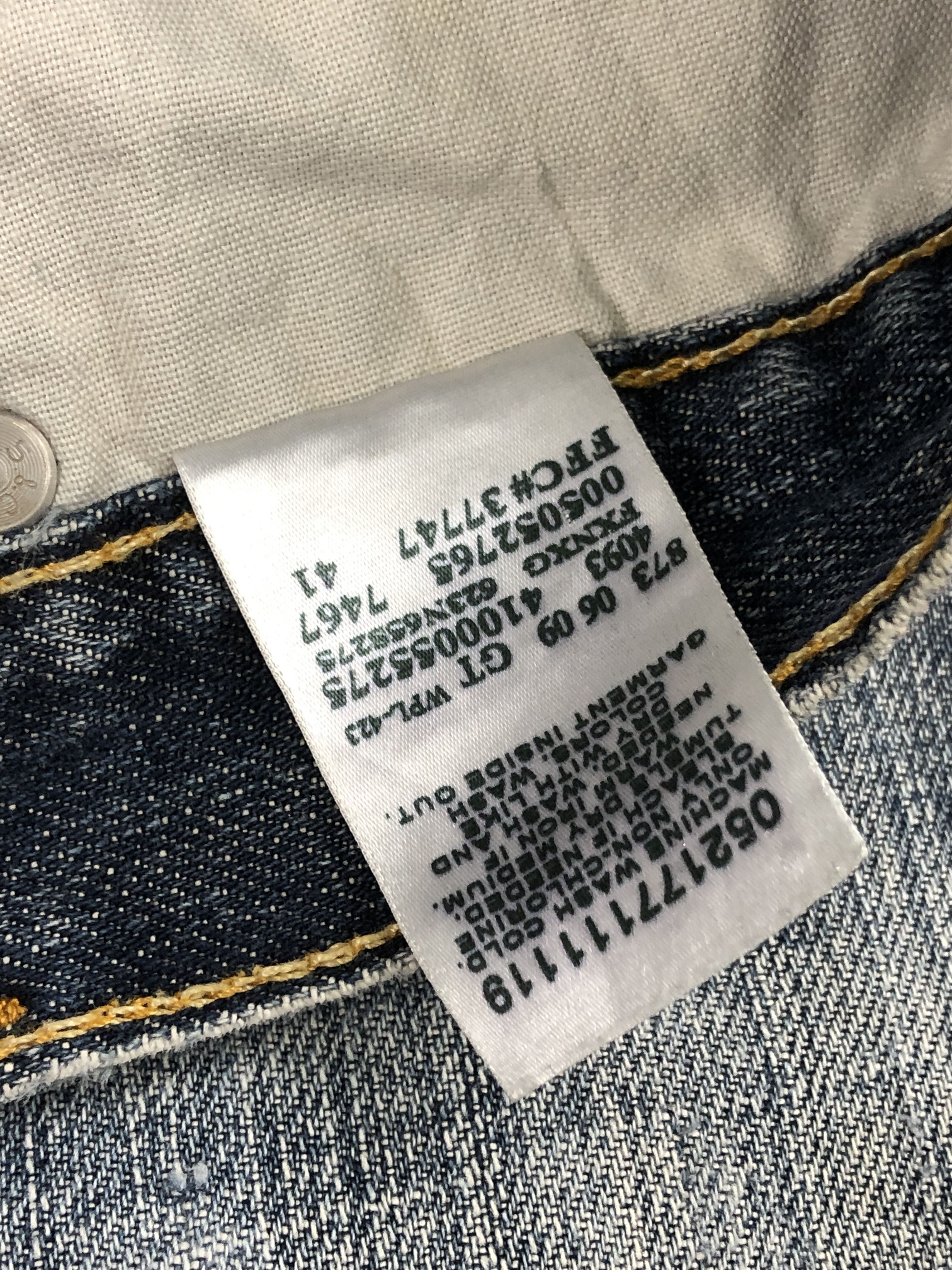 Levi's Vintage Levis 505 Patches Work Distressed Jeans DP2453 Size US 33 - 7 Thumbnail