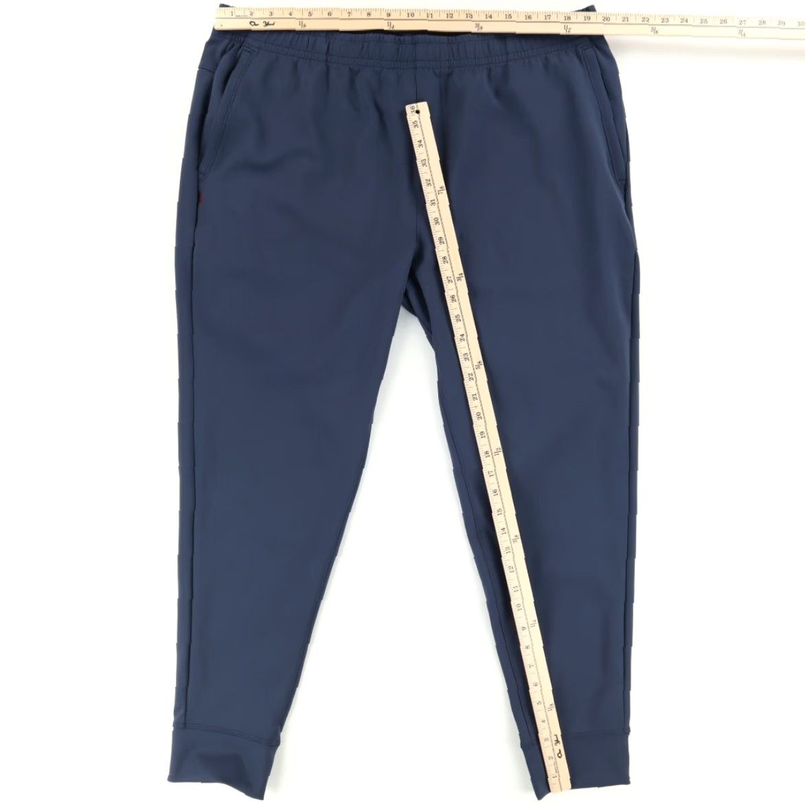 Rhone Rhone High Stretch Spar Polyester Microfiber Jogger Pants Navy Blue Men's 2XL Size US 39 - 3 Thumbnail