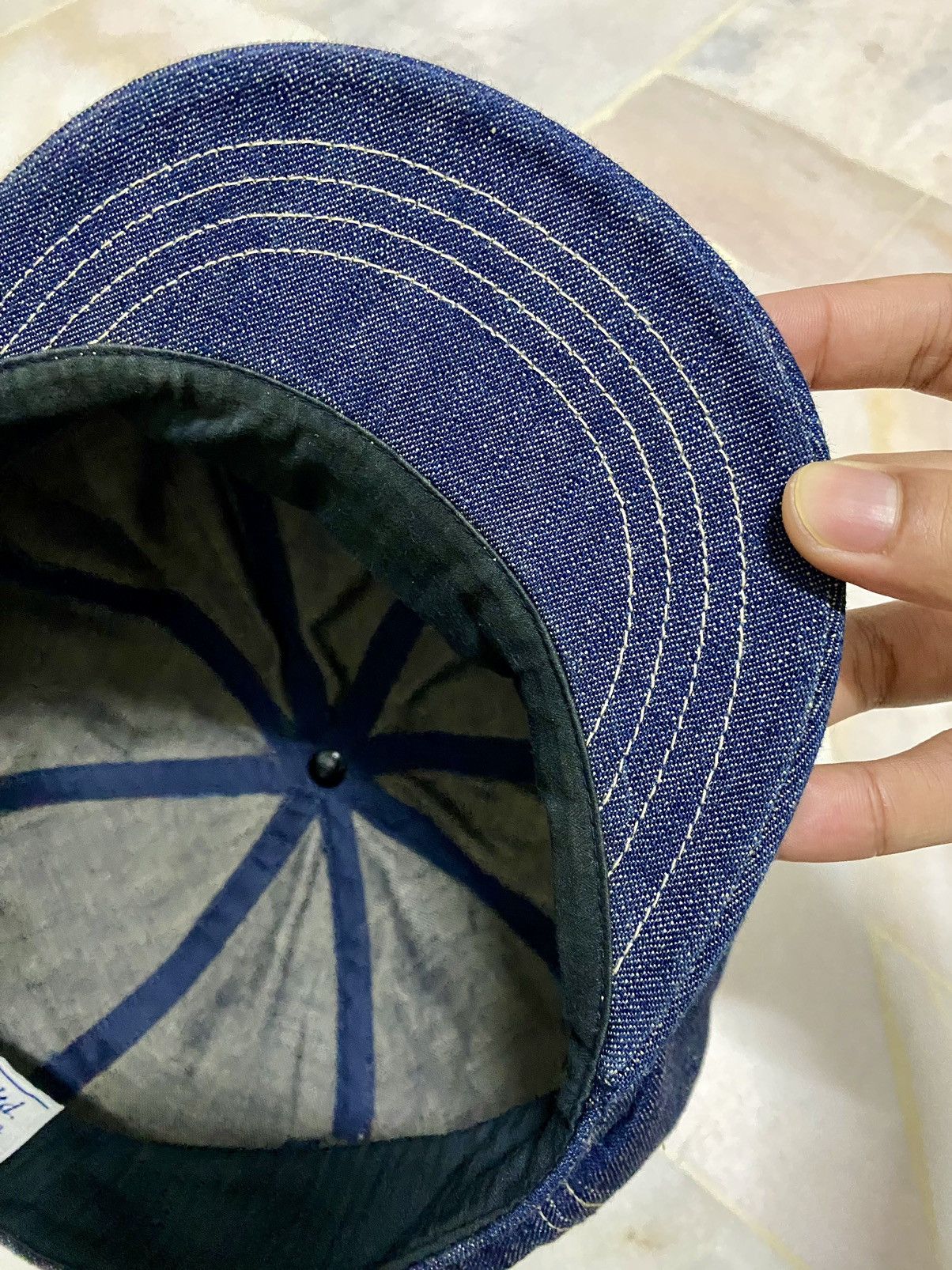 Neighborhood Neighborhood Blue denim newboys cap Size ONE SIZE - 9 Thumbnail