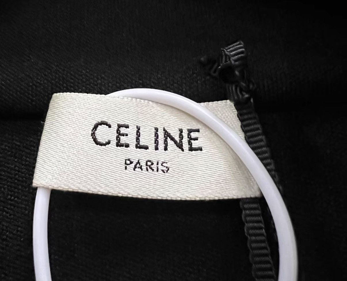 Celine Celine Black Embroidered Logo Jacket J41 Size XL / US 12-14 / IT 48-50 - 3 Thumbnail
