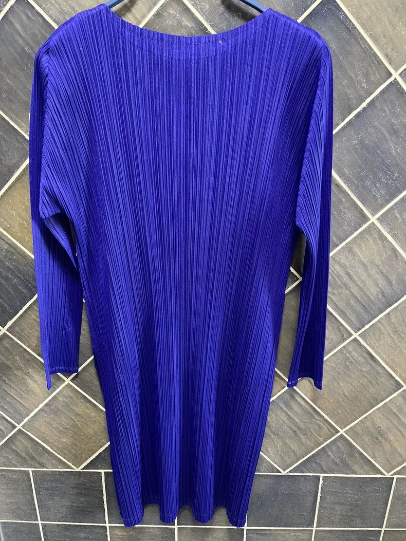 Issey Miyake Issey Miyake size:4 Blue pleated dress Size M / US 6-8 / IT 42-44 - 3 Thumbnail