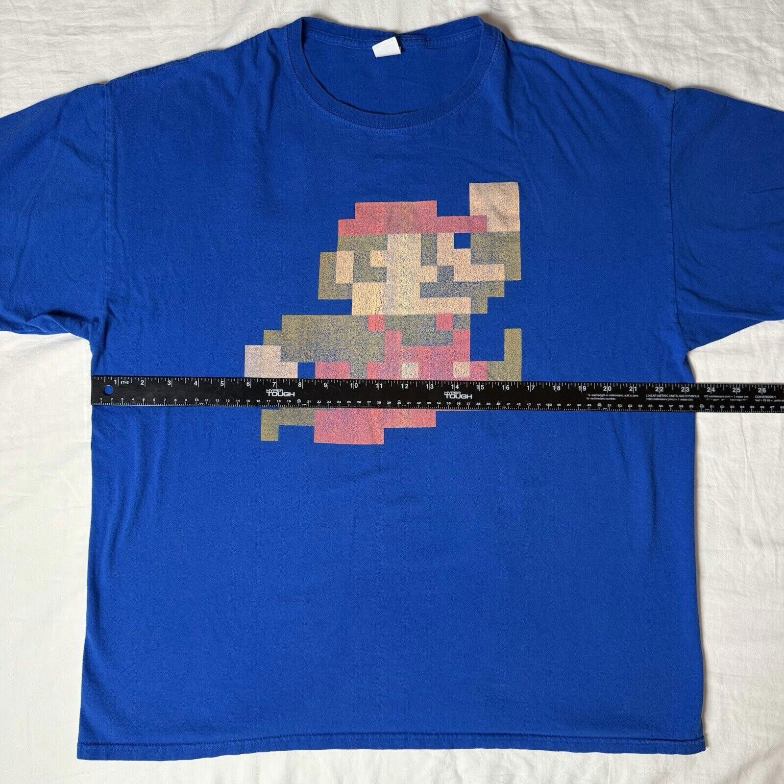 Nintendo Vtg Fruit of the Loom Super Mario T-Shirt Nintendo Men’s 2XL Size US XXL / EU 58 / 5 - 3 Thumbnail
