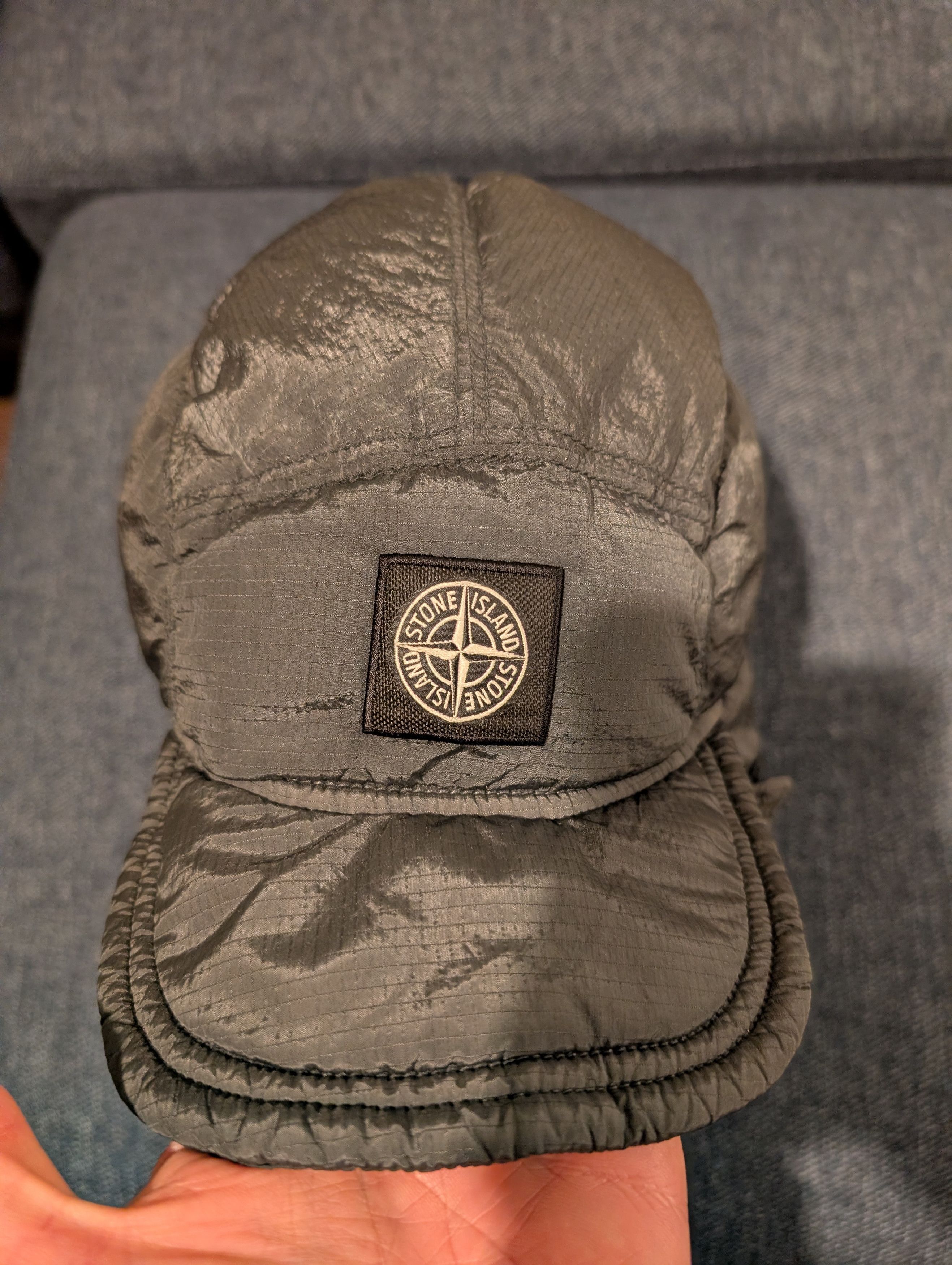 Stone Island Stone Island Nylon Metal Watro Down Hat with Mask - Large Size ONE SIZE - 5 Thumbnail