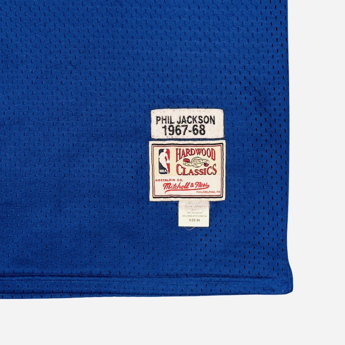 Mitchell & Ness Vintage Phil Jackson New York KNICKS Basketball Jersey - XXL Size US XXL / EU 58 / 5 - 3 Thumbnail