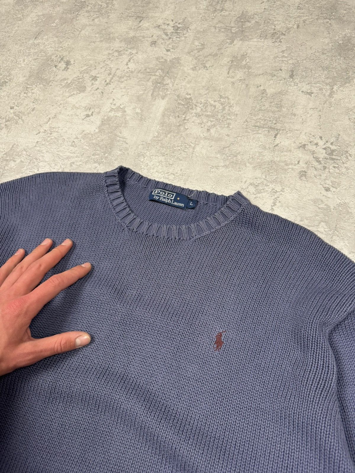 Polo Ralph Lauren Vintage Polo Ralph Lauren Y2K Knitted Sweater Size L Size US L / EU 52-54 / 3 - 6 Thumbnail