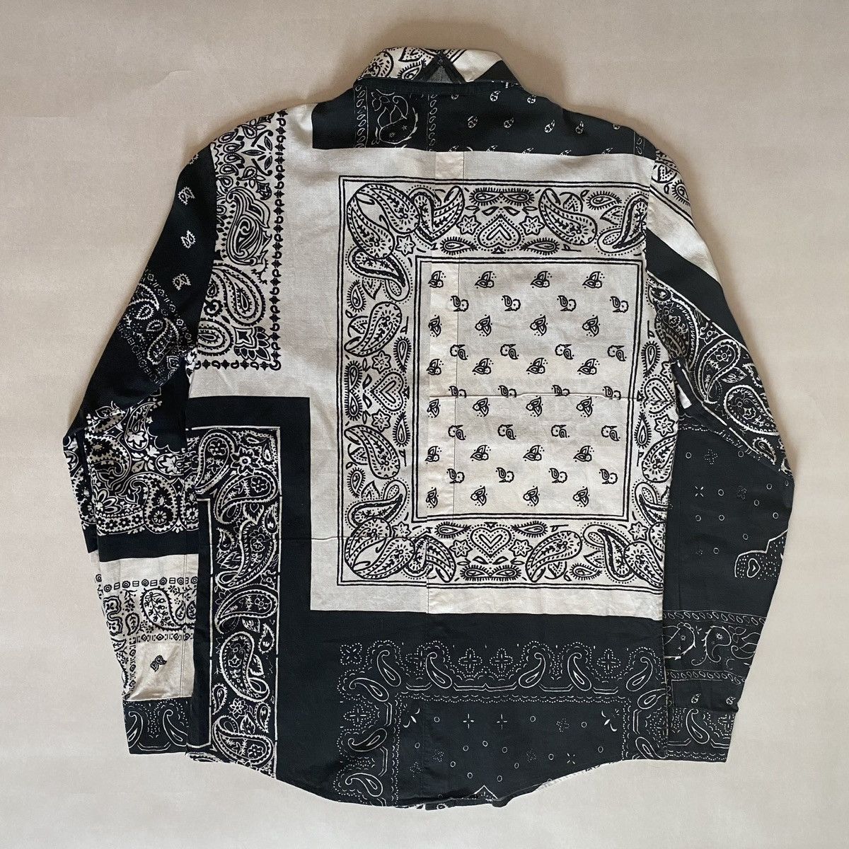 Maison Margiela Maison Martin Margiela Paisley Patchwork Layered Shirt, SS12 Size US S / EU 44-46 / 1 - 3 Thumbnail