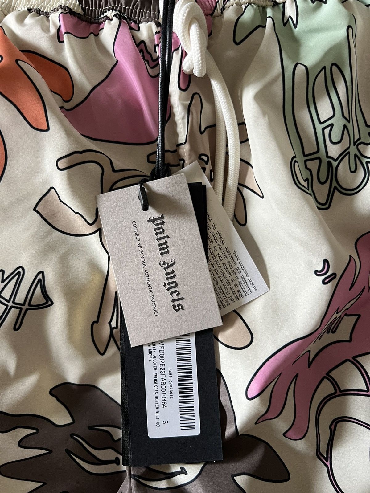Palm Angels Palm Angels All Over Print Swim Shorts Butter 30 Size US 30 / EU 46 - 10 Thumbnail