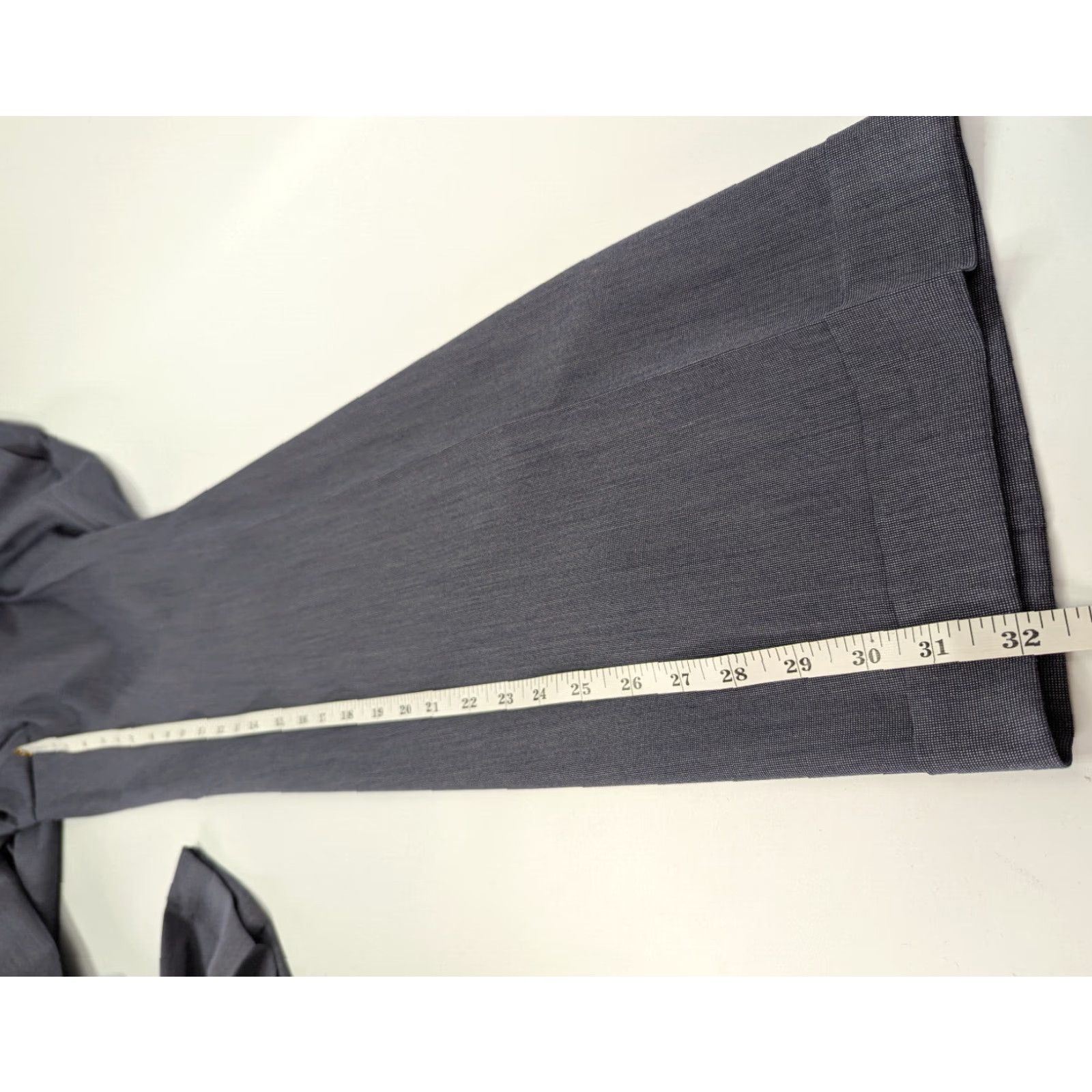 Ralph Lauren Ralph Lauren Dress Pants Mens 38x32 Navy Blue Pleated Poly Blend Slacks Wedding Preppy Size US 38 / EU 54 - 6 Thumbnail