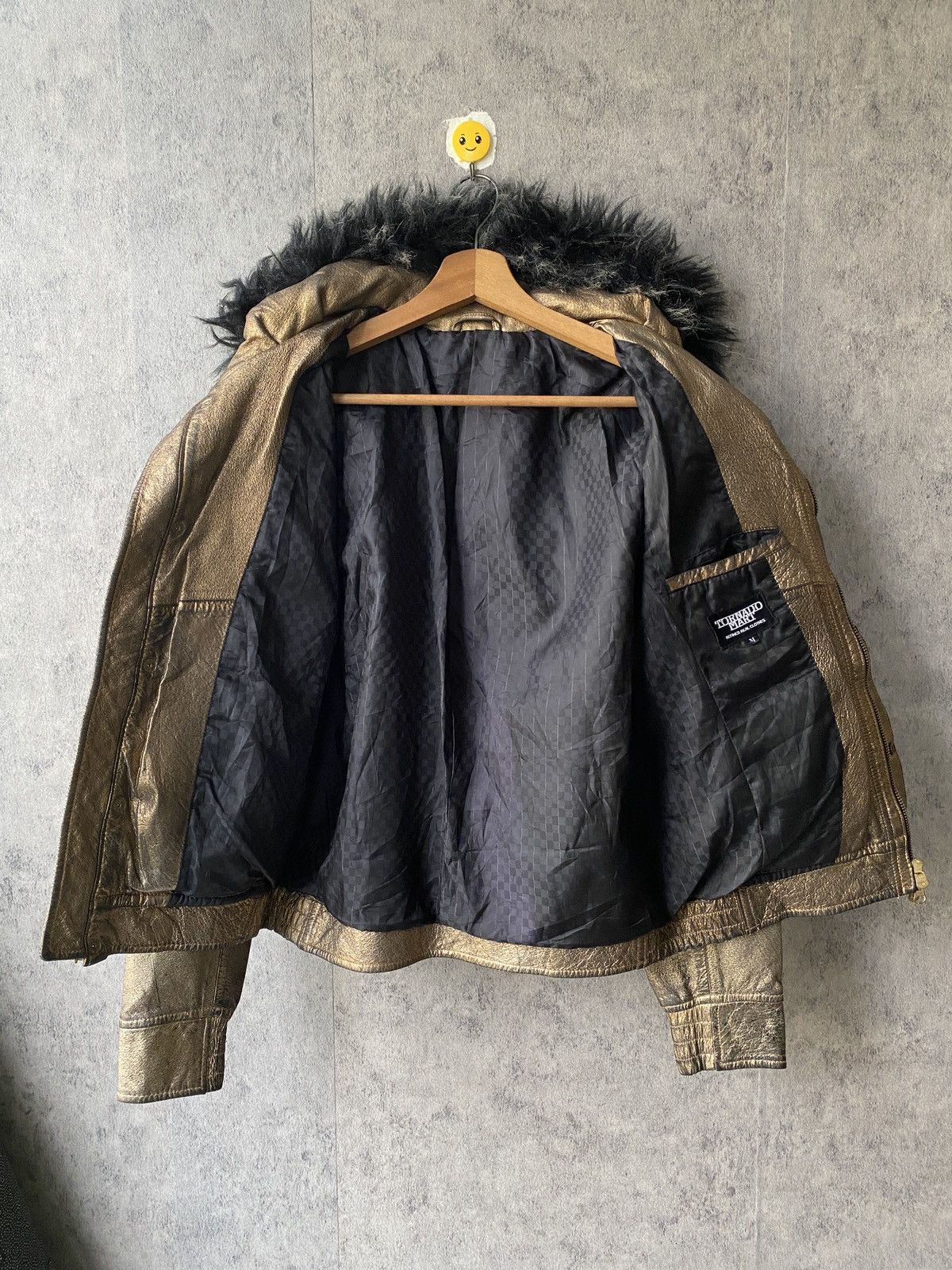 Tornado Mart 2000s Tornado Mart Faux Fur Leather Jacket Size US M / EU 48-50 / 2 - 17 Thumbnail