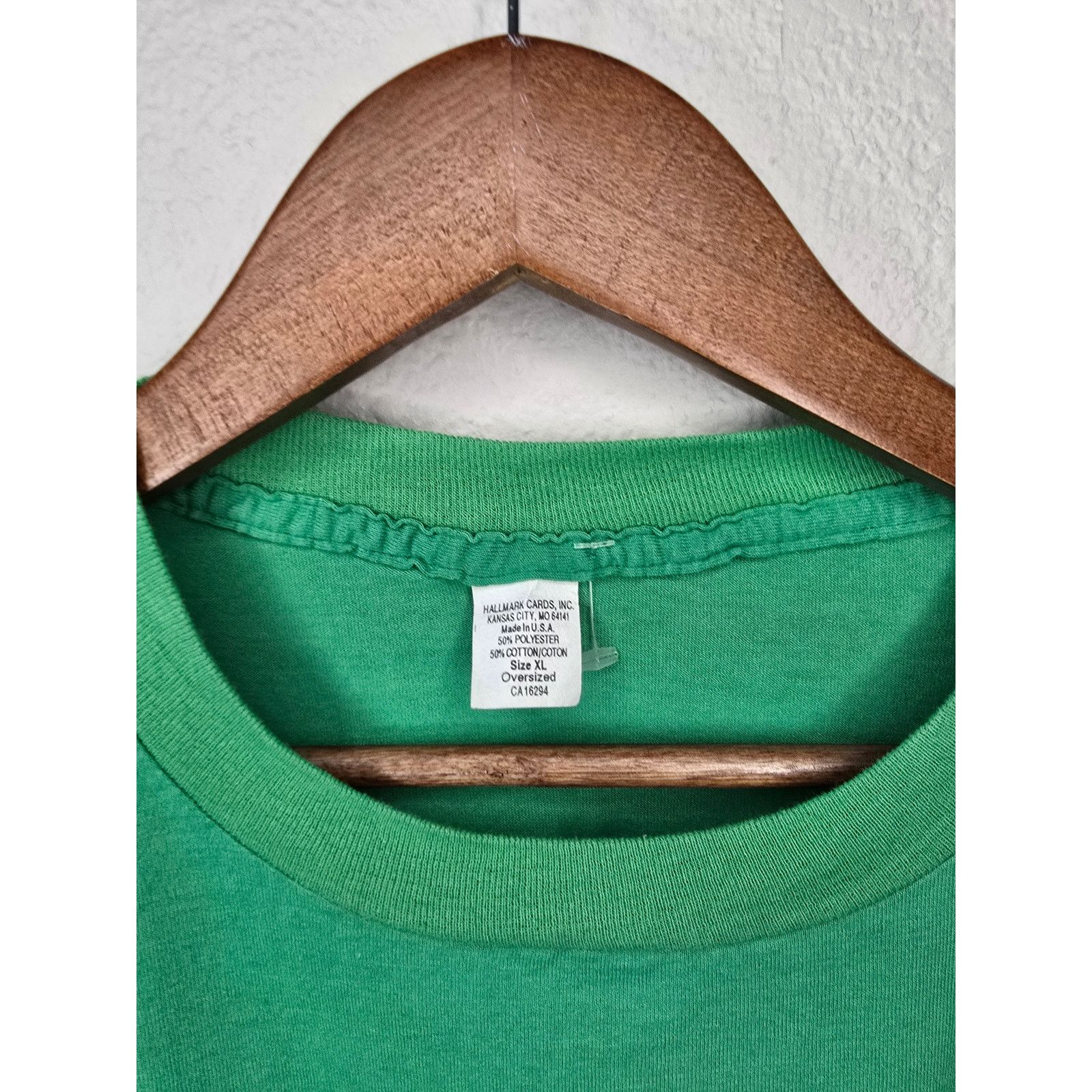 Jerzees × Vintage Vintage Rainbow Shirt Green Large Funny Short Sleeve Tee 90s Size US L / EU 52-54 / 3 - 4 Thumbnail