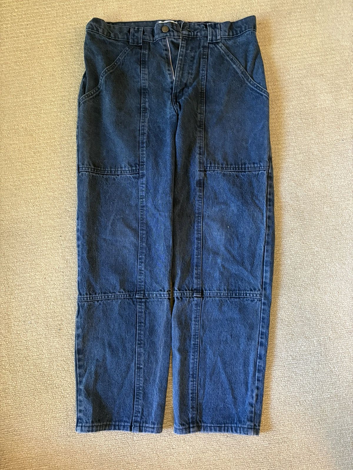 Levi's Vintage Clothing Levi’s Red Street Jeans Navy 32 – Relaxed Fit Y2K Style Size US 32 / EU 48 - 1 Thumbnail