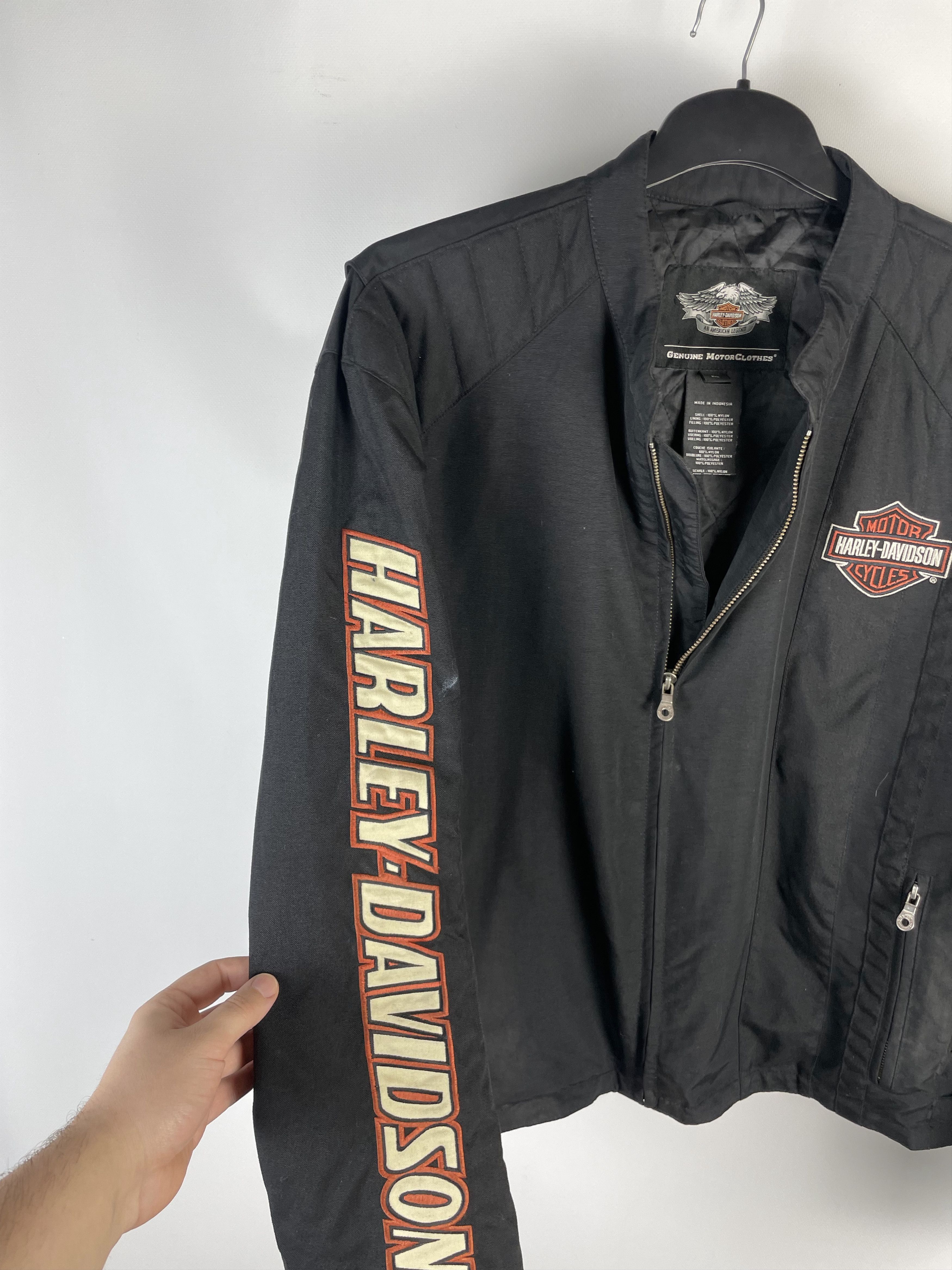 Vintage Harley Davidson Jacket Motorcycle Fashion