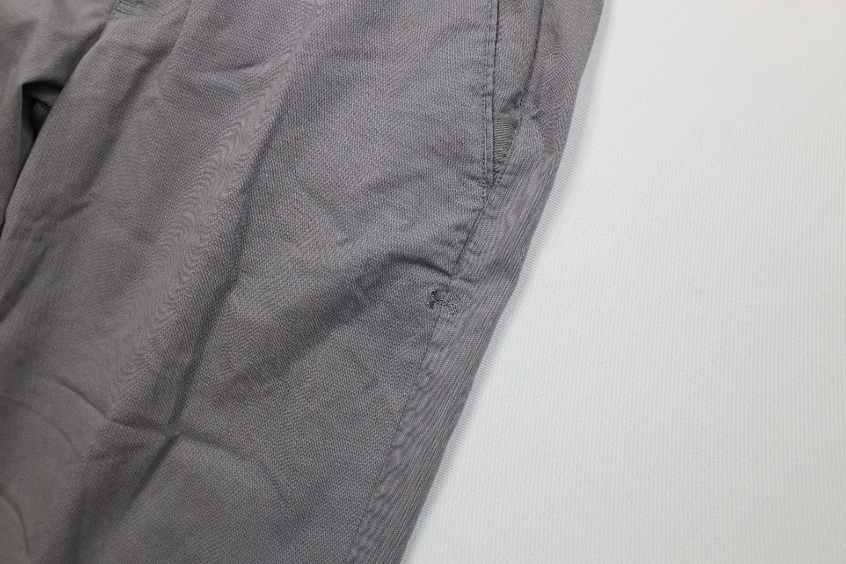 Under Armour Under Armour Faded Stretch Bootcut Chino Pants Trousers Gray Size US 34 / EU 50 - 6 Thumbnail