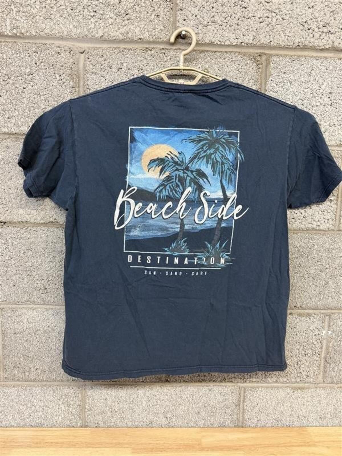 Other Newport Blue Beach Side T-Shirt L Surf Tee 2010s Size US L / EU 52-54 / 3 - 2 Thumbnail