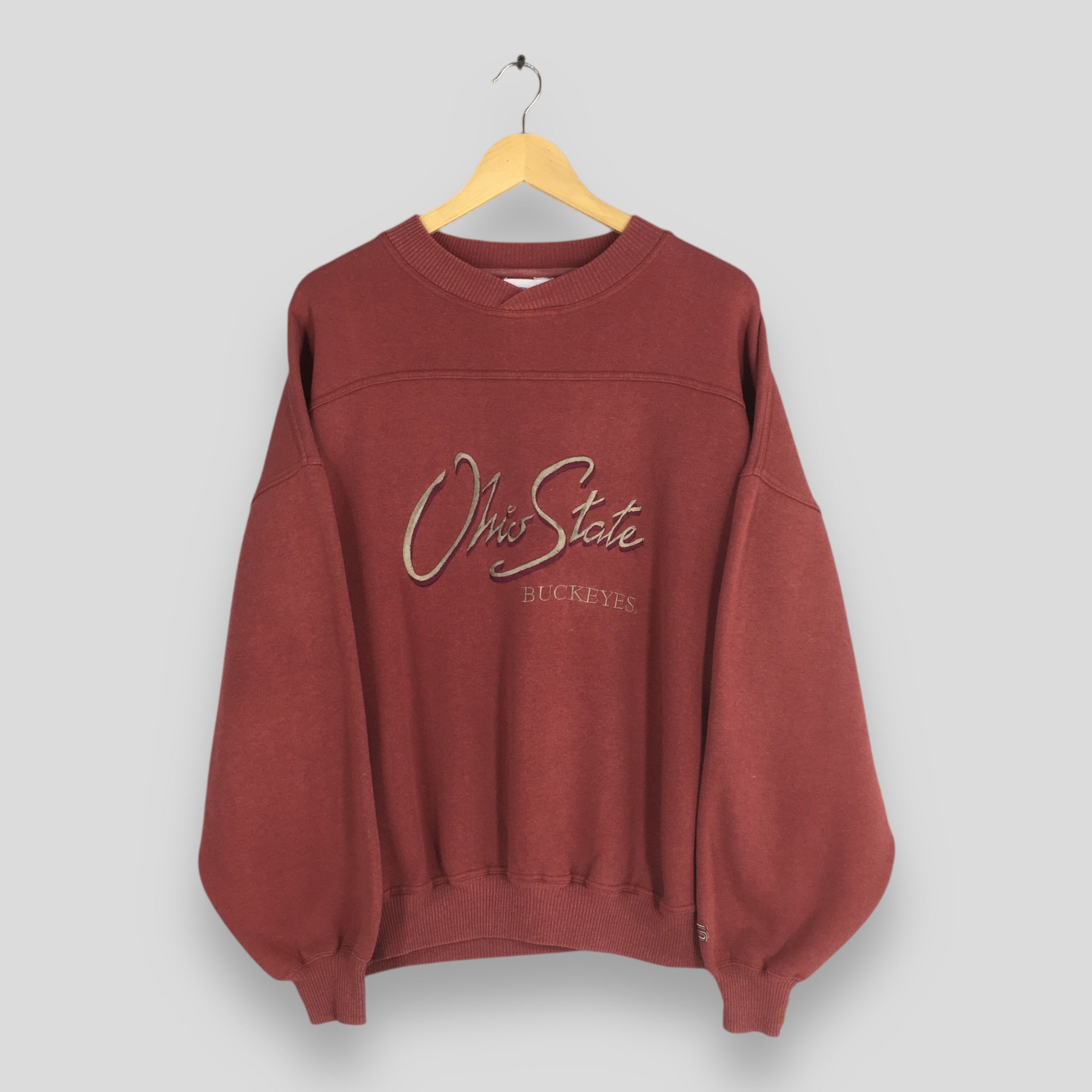 NCAA × Vintage Vintage Ohio State Buckeyes NCAA Sweatshirt 2XLarge Size US XXL / EU 58 / 5 - 1 Thumbnail