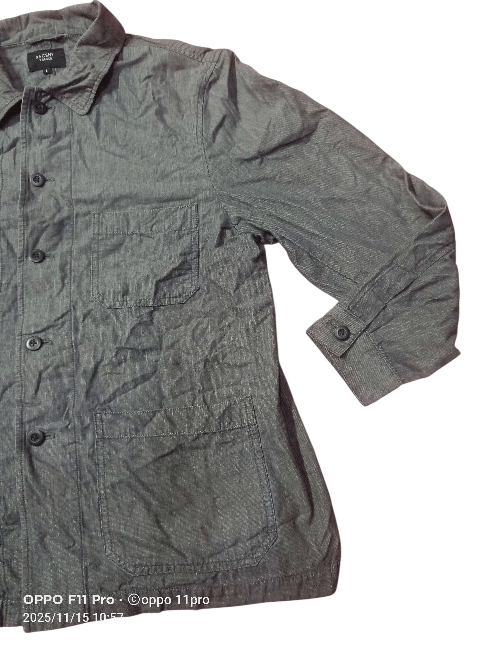Y's 🌟Vintage Y'SACCS Yohji Yamamoto Chore Jacke🌟t Size US L / EU 52-54 / 3 - 2 Thumbnail