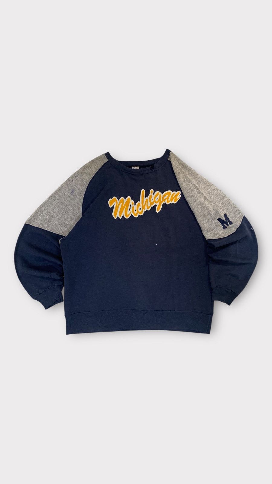 Champion Vintage 1980s Champion Michigan Size US XL / EU 56 / 4 - 1 Thumbnail