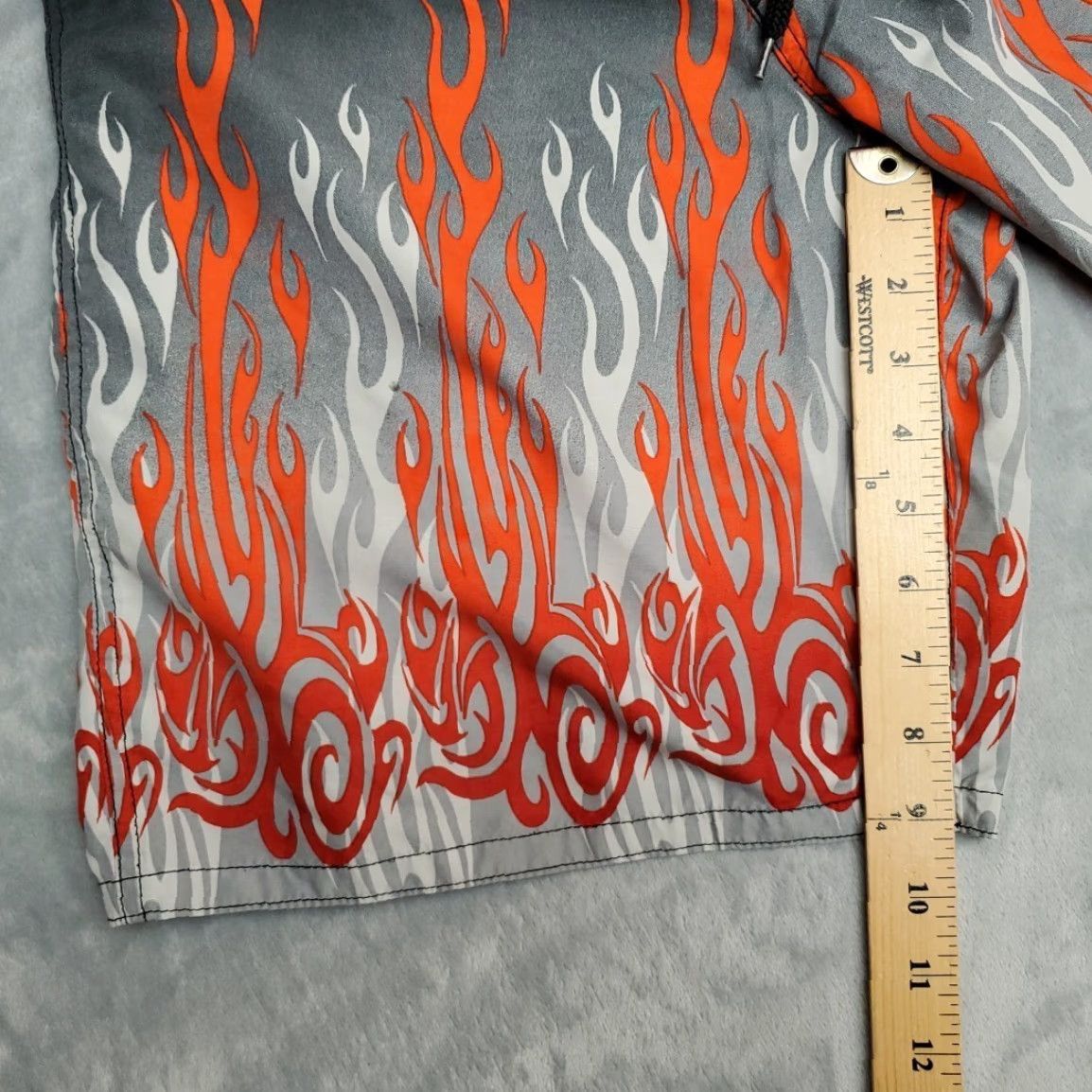 Swims Phys.Sci Board Shorts Men 32 Orange Flame Hybrid Performance Swim Beach Surf Bermuda Casual Summer Moisture Wicking Quick Dry Pockets Logo Size US 32 / EU 48 - 8 Thumbnail