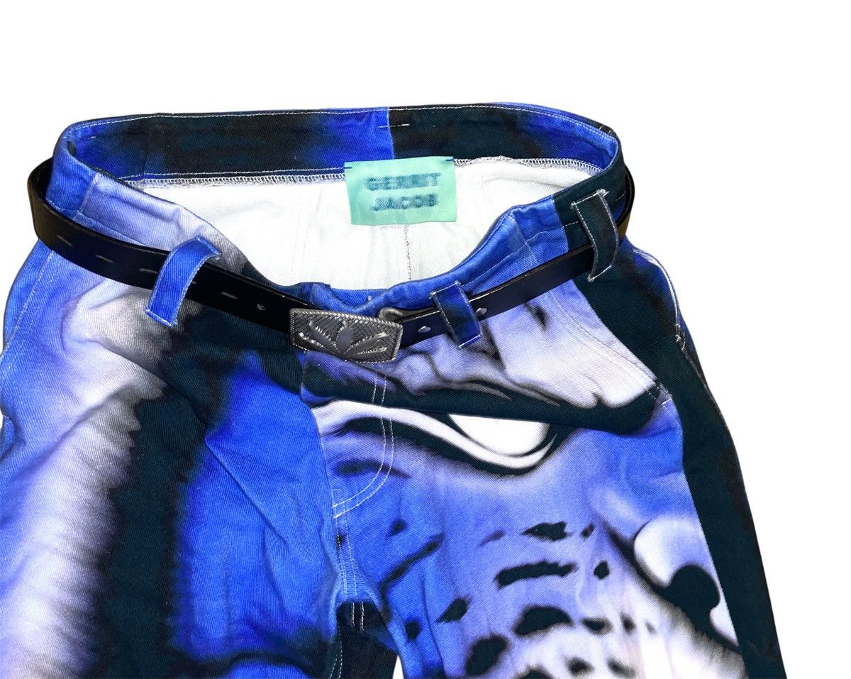 Designer fw 22 printed jeans Size US 30 / EU 46 - 4 Thumbnail
